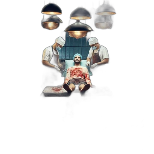 robot, mask, jacket, face transparent PNG cut-out