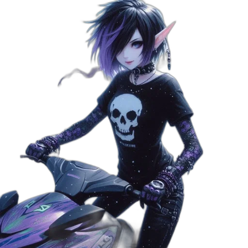 car, concept art, fantasy art, anime transparent PNG cut-out
