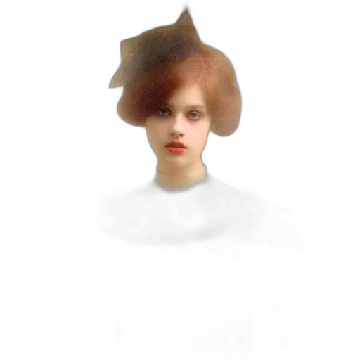 hat, hair, crown, face transparent PNG cut-out