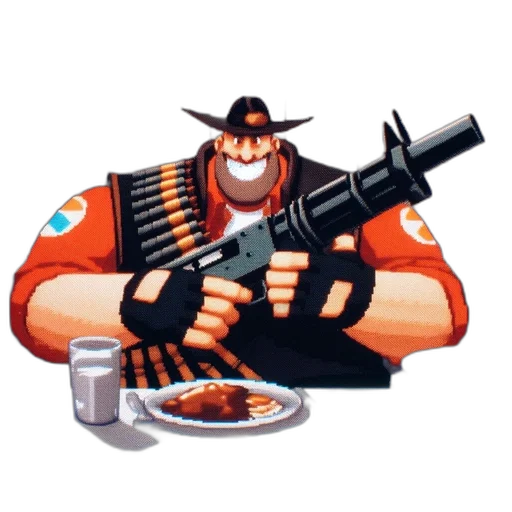 weapon, food, robot, staff transparent PNG cut-out