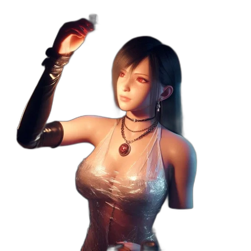 dress, weapon, staff, jewelry transparent PNG cut-out