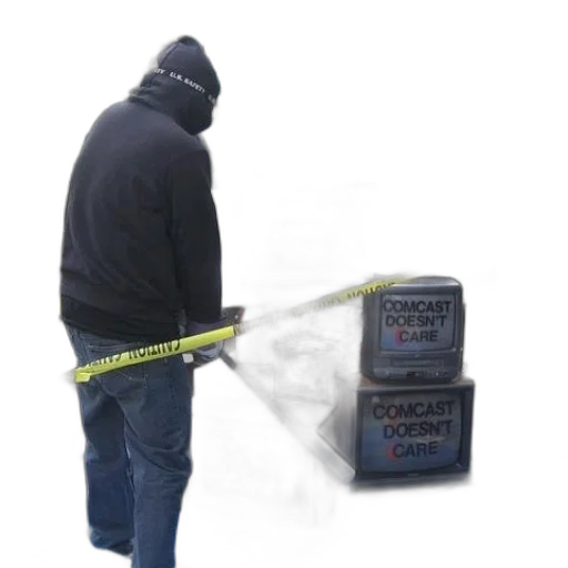 jacket, staff, robot, weapon transparent PNG cut-out