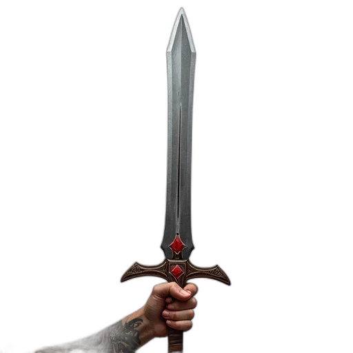 sword, weapon, staff, dragon transparent PNG cut-out