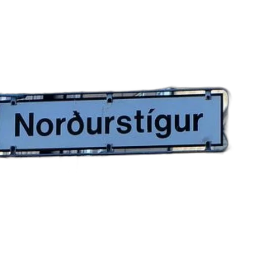 staff, street, sign, iceland transparent PNG cut-out
