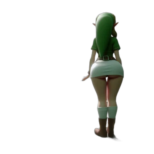 dress, weapon, robot, staff transparent PNG cut-out