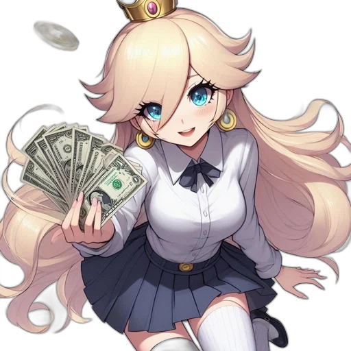 crown, weapon, staff, anime transparent PNG cut-out