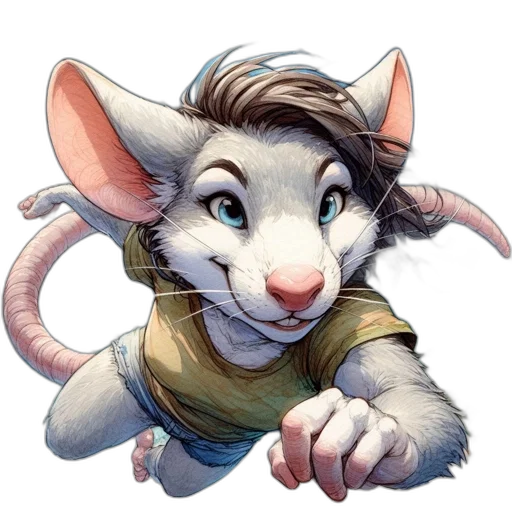 staff, animal, concept art, fantasy art transparent PNG cut-out