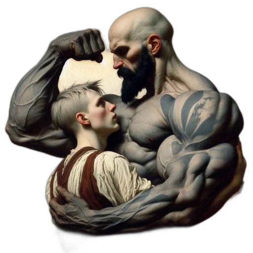 fantasy art, concept art, photorealistic, comic book art transparent PNG cut-out