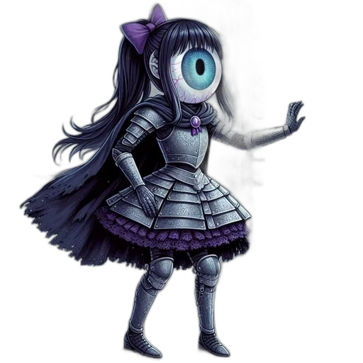 robot, dress, mask, creature transparent PNG cut-out