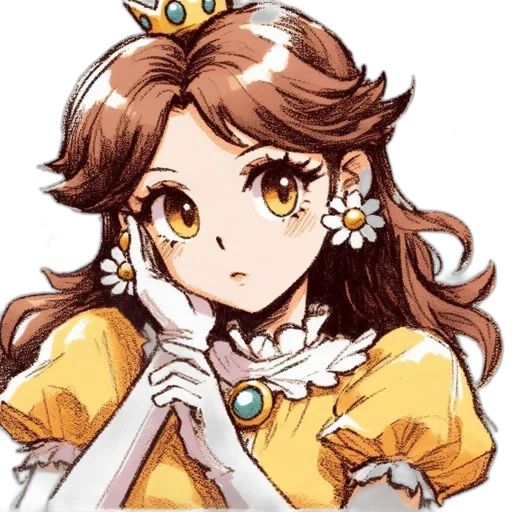 crown, jewelry, staff, face transparent PNG cut-out