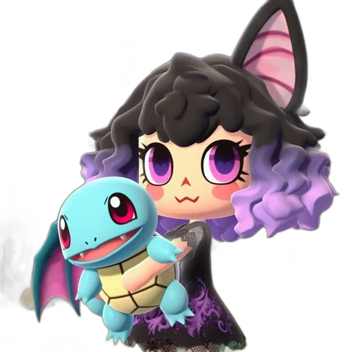 creature, dragon, staff, animal transparent PNG cut-out