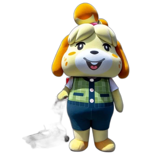 staff, animal, jacket, weapon transparent PNG cut-out