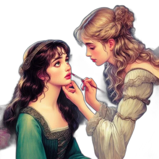 fantasy art, photorealistic, oil painting, concept art transparent PNG cut-out