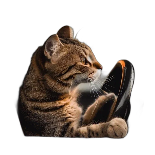 shoes, hat, animal, staff transparent PNG cut-out