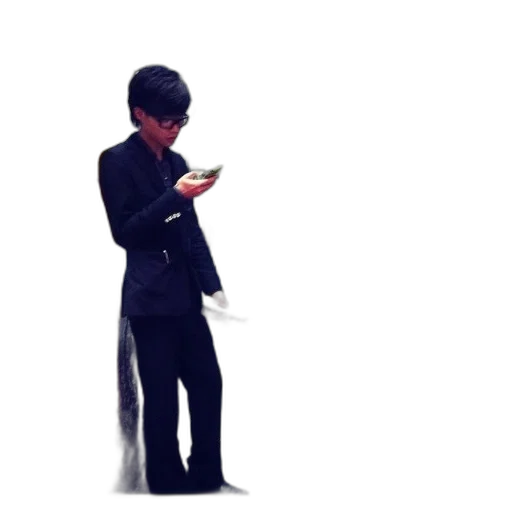 staff, jacket, robot, creature transparent PNG cut-out