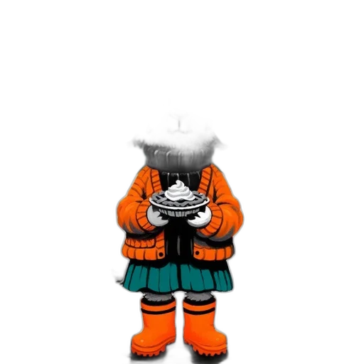 jacket, robot, mask, creature transparent PNG cut-out