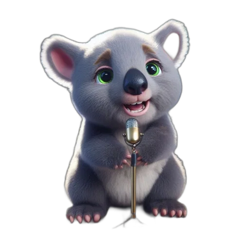 staff, animal, flower, creature transparent PNG cut-out