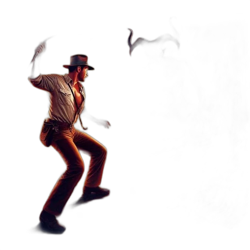 hat, staff, robot, concept art transparent PNG cut-out