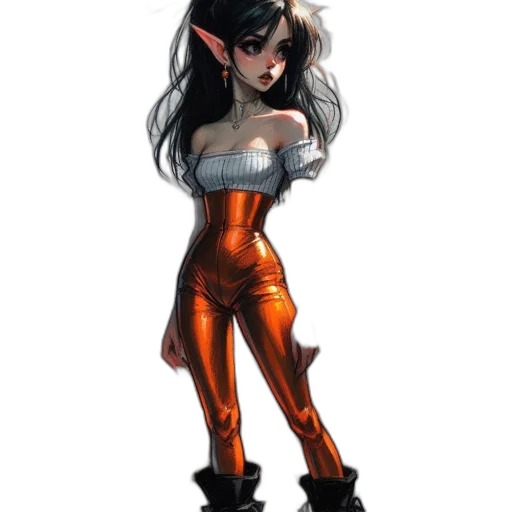 staff, creature, concept art, fantasy art transparent PNG cut-out