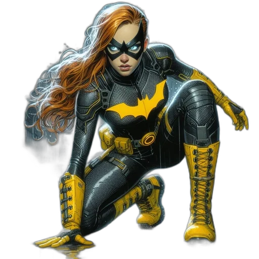 comic book art, concept art, fantasy art, cartoon transparent PNG cut-out