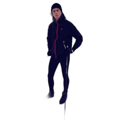 staff, jacket, umbrella, 3d render transparent PNG cut-out