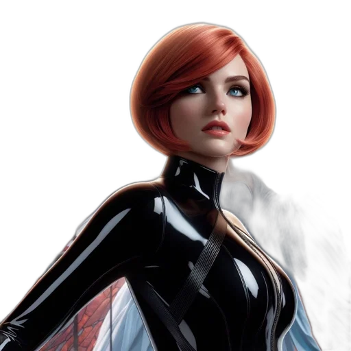 comic book art, concept art, fantasy art, photorealistic transparent PNG cut-out