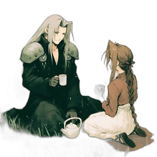 concept art, anime, pixel art, watercolor transparent PNG cut-out
