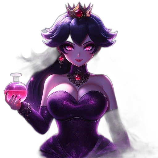 crown, dress, concept art, fantasy art transparent PNG cut-out
