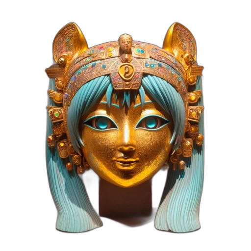 mask, jewelry, crown, face transparent PNG cut-out