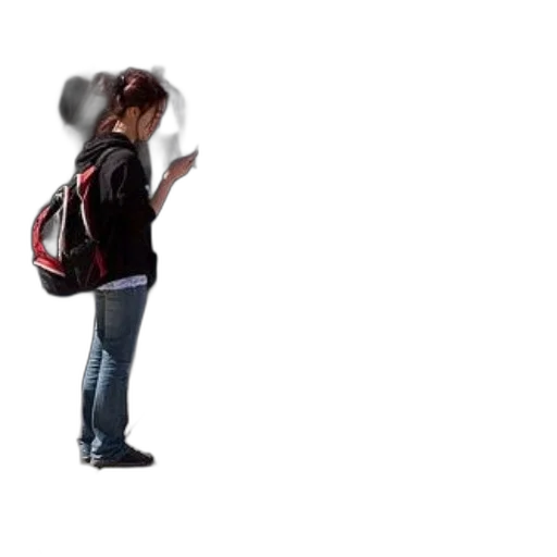 jacket, umbrella, staff, hat transparent PNG cut-out