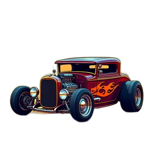 car, 3d render, pixel art, concept art transparent PNG cut-out