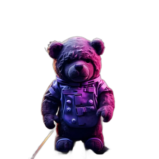 staff, animal, jacket, weapon transparent PNG cut-out