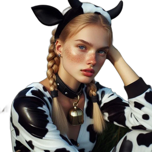 jewelry, animal, dress, face transparent PNG cut-out