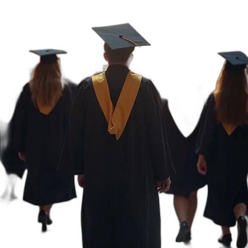 staff, 3d render, group, graduates transparent PNG cut-out