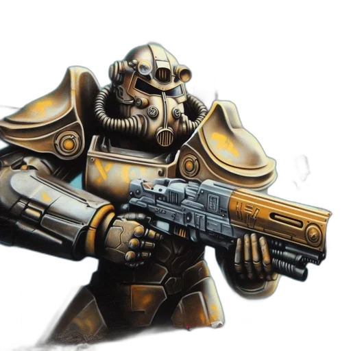 weapon, robot, concept art, fantasy art transparent PNG cut-out