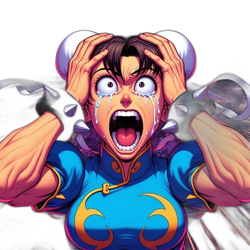 face, comic book art, concept art, anime transparent PNG cut-out