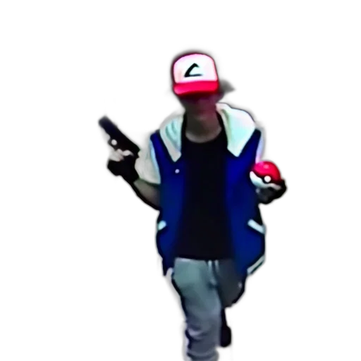 jacket, staff, weapon, hat transparent PNG cut-out