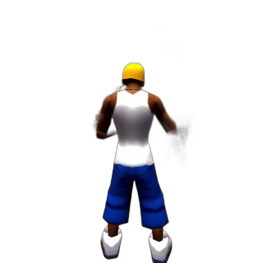 staff, robot, hat, jacket transparent PNG cut-out