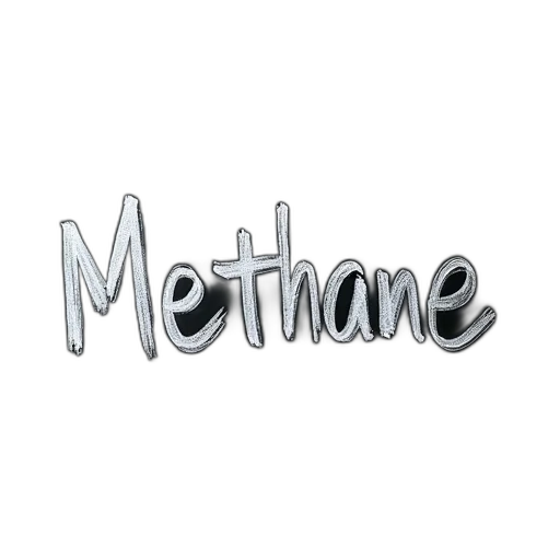 photorealistic, blackboard, acronym, methane transparent PNG cut-out