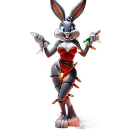 animal, dress, concept art, 3d render transparent PNG cut-out