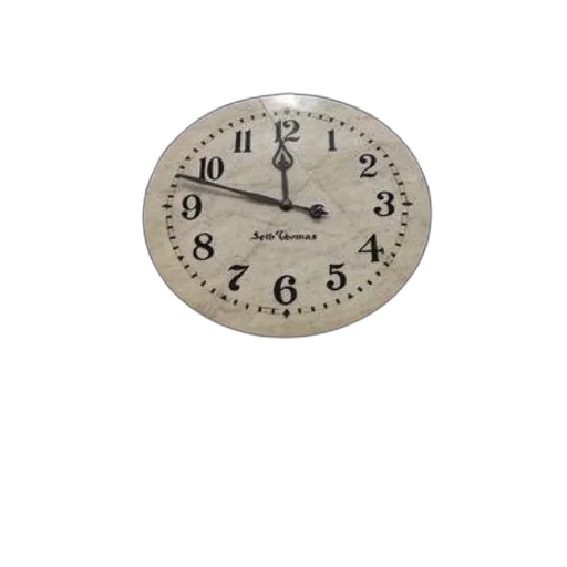 3d render, seth, thomas, clock transparent PNG cut-out
