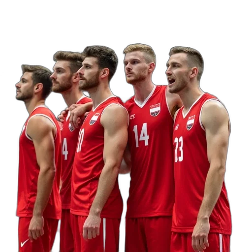 hair, poland, team, after transparent PNG cut-out