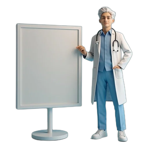 staff, furniture, concept art, 3d render transparent PNG cut-out