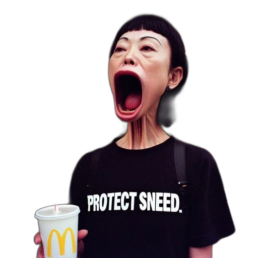 food, face, staff, creature transparent PNG cut-out