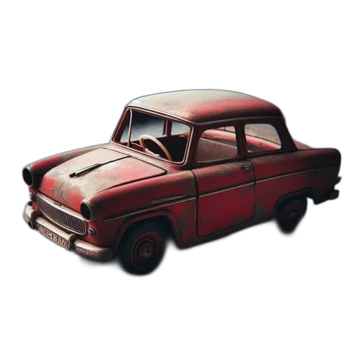 car, weapon, animal, 3d render transparent PNG cut-out
