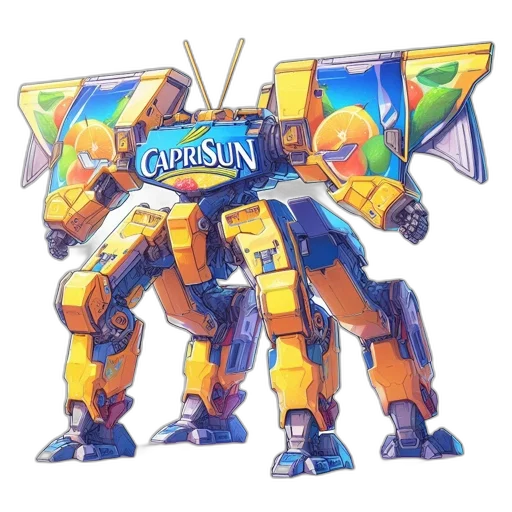 weapon, robot, dragon, concept art transparent PNG cut-out