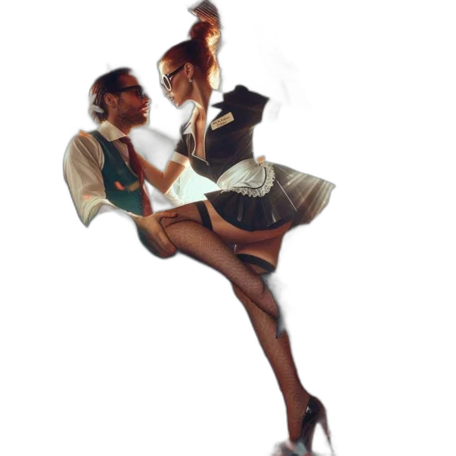 dress, staff, concept art, fantasy art transparent PNG cut-out