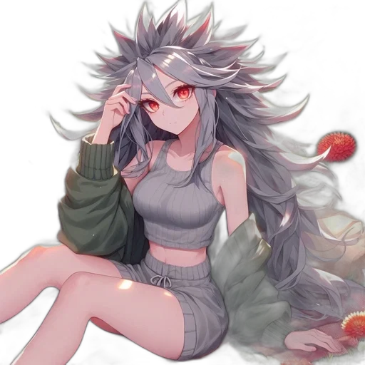 dragon, creature, dress, staff transparent PNG cut-out