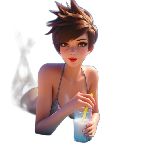 dress, face, staff, food transparent PNG cut-out