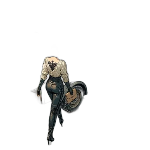 jacket, mask, robot, creature transparent PNG cut-out